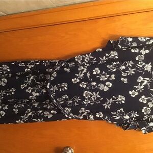 Floral Navy Dress